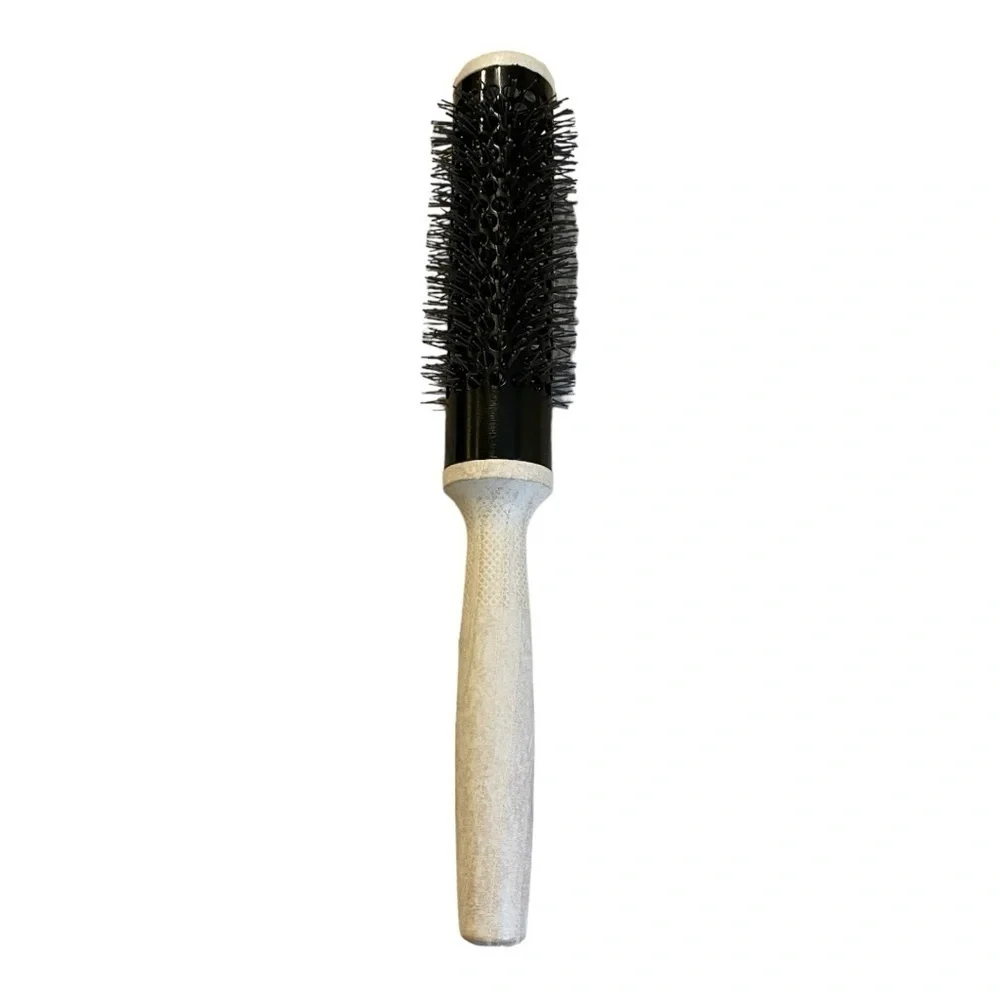 Elchim Thermal Round Blow Drying Hair Brush Ceramic Barrel Wooden Handle 1 1/4”